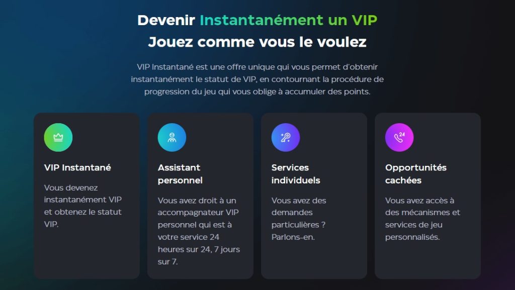 VIP Instantané SkyCrown